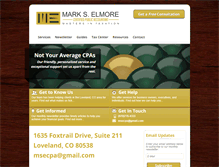 Tablet Screenshot of markelmorecpa.com